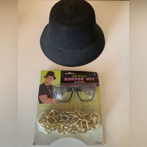 Men’s Old School Rapper Halloween Kit